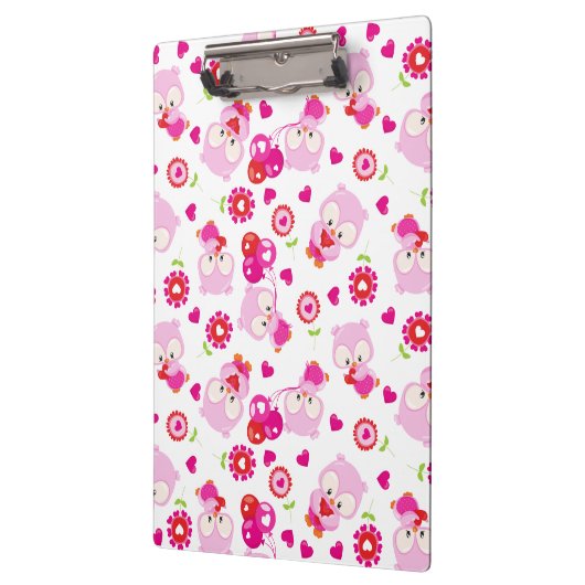 Porte-bloc Motif De Chouettes, Chouettes Mignonnes, Chouettes (Gauche)