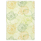 Porte-bloc Motif de citron (Dos)