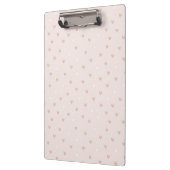 Porte-bloc Motif de cœur minimal doux (Gauche)