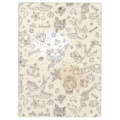 Porte-bloc Motif de concept de tatouage (Dos)