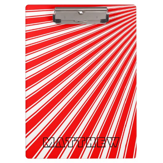 Porte-bloc Motif de couleur rouge foncé (Devant)