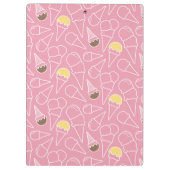 Porte-bloc Motif de crème glacée d'été (Dos)