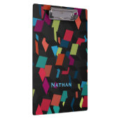 Porte-bloc Motif de cube géométrique Abstrait cool personnali (Swatch)