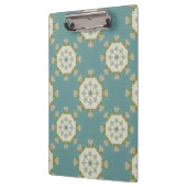 Porte-bloc Motif de damassé avec les éléments abstraits (Gauche)