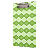 Porte-bloc Motif de diamant vert Chartreuse (Gauche)