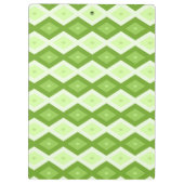 Porte-bloc Motif de diamant vert Chartreuse (Dos)