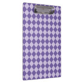 Porte-bloc Motif de diamants de Checker Violet (Swatch)