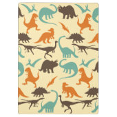 Porte-bloc Motif de Dinosaur Silhouette (Dos)