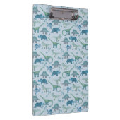 Porte-bloc Motif de dinosaure bleu (Swatch)