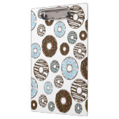Porte-bloc Motif De Donuts, Donuts Bleus, Donuts Brown (Gauche)