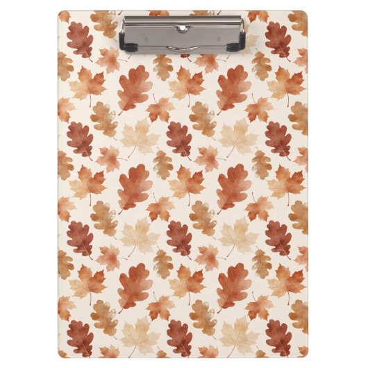 Porte-bloc Motif de feuille d'automne confortable (Devant)