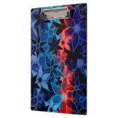 Porte-bloc Motif de fleurs d'art Abstrait #2 (Gauche)