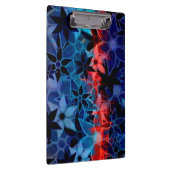 Porte-bloc Motif de fleurs d'art Abstrait #2 (Swatch)