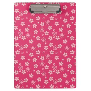 Porte-bloc Motif de fleurs de cerisier