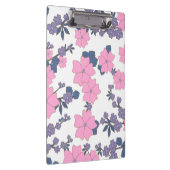 Porte-bloc Motif DE FLEURS ROSE ET PURPLE (Swatch)