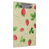 Porte-bloc Motif de fraises d'aquarelle (Swatch)