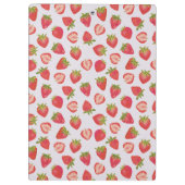 Porte-bloc Motif de fraises d'été (Dos)
