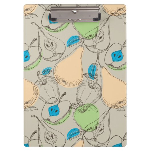 Porte-bloc Motif de fruits (Devant)
