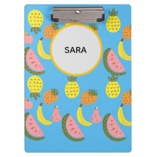 Porte-bloc Motif de fruits d'été éclatants
