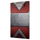 Porte-bloc Motif de la plaque de métal (Gauche)