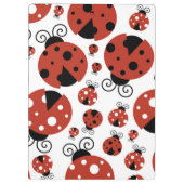 Porte-bloc Motif De Ladybugs, Mignons Ladybugs, Red Ladybugs (Dos)