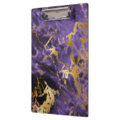 Porte-bloc Motif de marbre noir pourpre de parties (Gauche)