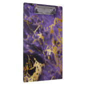 Porte-bloc Motif de marbre noir pourpre de parties (Swatch)