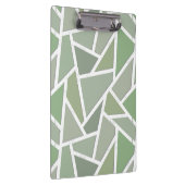 Porte-bloc Motif de mosaïque vert olive (Swatch)
