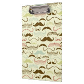 Porte-bloc Motif de moustache, rétro style 4 (Gauche)