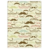Porte-bloc Motif de moustache, rétro style 4 (Dos)