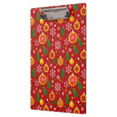 Porte-bloc Motif de Noël rouge (Gauche)