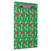 Porte-bloc Motif de Noël singe Rouge Vert (Swatch)