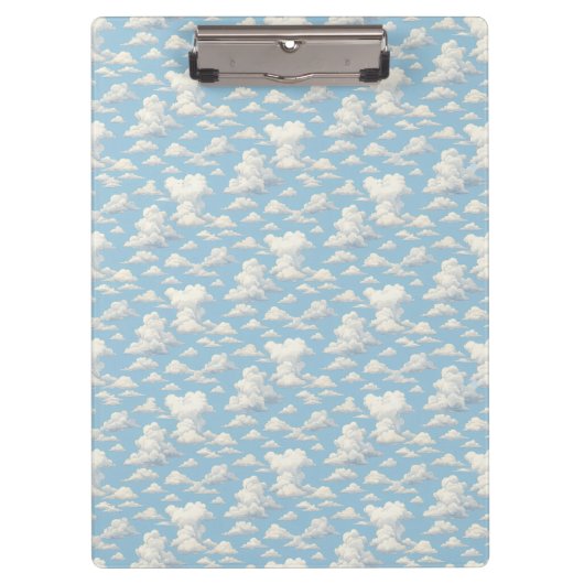 Porte-bloc Motif de nuage (Devant)