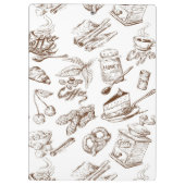 Porte-bloc Motif de papier (Dos)