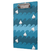 Porte-bloc Motif de papier de bateaux (Gauche)