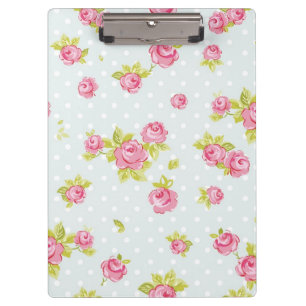 Porte-bloc Motif de papier peint d'élégance des roses roses