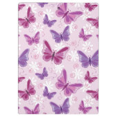 Porte-bloc motif de papillon 2 (Dos)