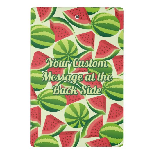 Porte-bloc Motif de pastèque Mini Porte - bloc (Dos)