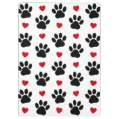 Porte-bloc Motif De Pâtes, Pâtes De Chien, Pâtes Noires, Coeu (Dos)