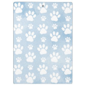 Porte-bloc Motif De Pâtes, Patrouilles Blanches, Aquarelles,  (Dos)