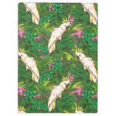 Porte-bloc Motif de perroquet avec des palmettes (Dos)