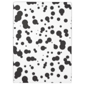 Porte-bloc Motif de points de Dalmatine (Dos)