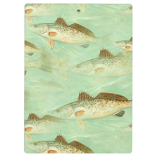 Porte-bloc Motif de poisson basse (Dos)