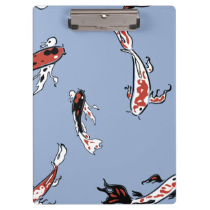 Porte-bloc Motif de poisson Koi Carp