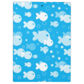 Porte-bloc motif de poissons (Dos)