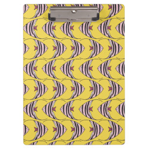 Porte-bloc Motif de poissons jaunes mignons