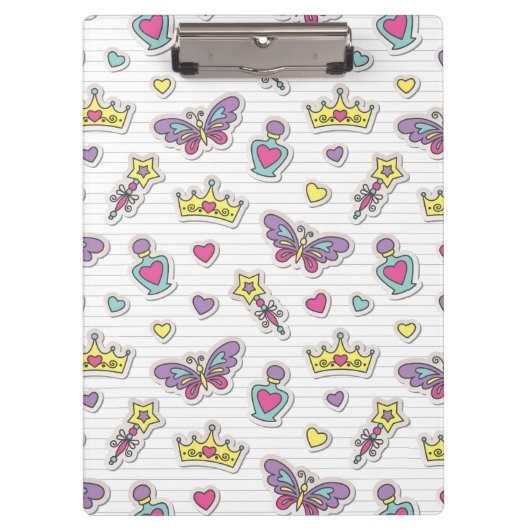 Porte-bloc motif de princesse de ballet (Devant)