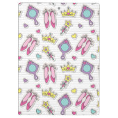 Porte-bloc motif de princesse de papillon (Dos)