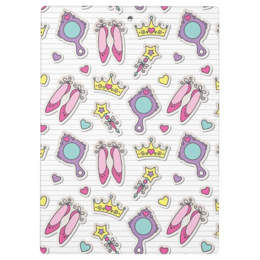 Porte-bloc motif de princesse de papillon (Dos)