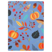 Porte-bloc motif de récolte d'automne amusant (Dos)